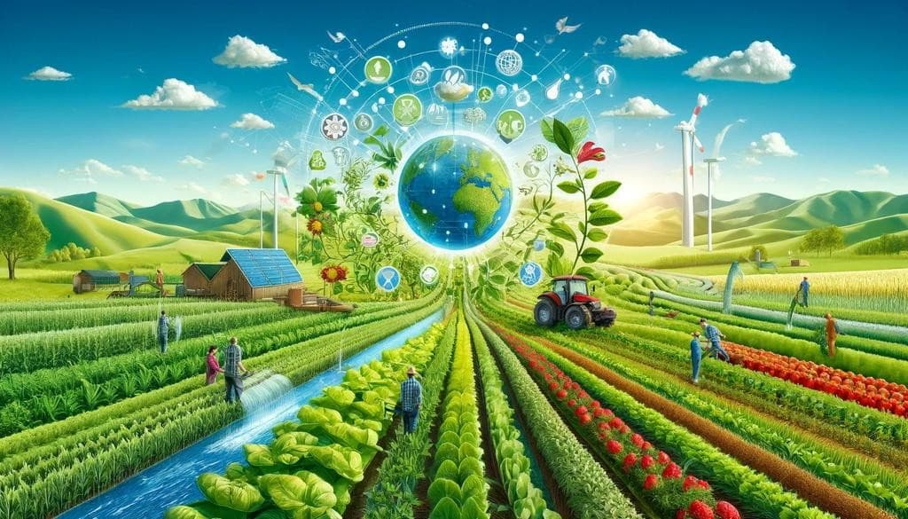 The global organic agricultural area reached nearly 99 million hectares